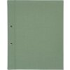 Carpeta para certificados Goldbuch Bella Vista Alcachofa 24x31 cm funda de lino