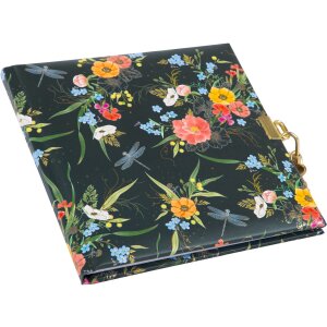 Goldbuch diario Verano oscuro 16,5x16,5 cm 96 páginas blancas