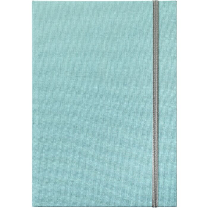 Cuaderno Goldbuch Bella Vista aqua 15x22 cm 200 páginas en blanco