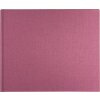 Libro de oro Bella Vista fucsia 25x20 cm 100 páginas blancas