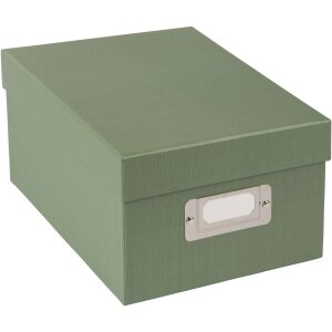 Goldbuch caja de almacenaje Bella Vista Alcachofa para 700 fotos 10x15 cm