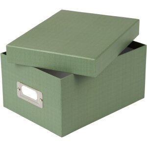Goldbuch caja de almacenaje Bella Vista Alcachofa para 700 fotos 10x15 cm