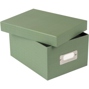Goldbuch caja de almacenaje Bella Vista Alcachofa para 700 fotos 10x15 cm