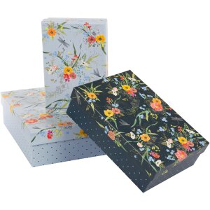 Goldbuch set de cajas de cartón Verano 3 cajas de cartón