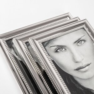 Portarretrato de metal Walther Elodie 10x15 cm plata