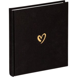 Walther álbum de fotos Emotion negro 20x20 cm 40...