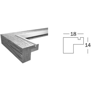 Walther Marco de madera MDF Hygge 21x29,7 cm nogal
