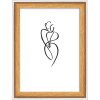 Marco de madera Walther Silueta 10x15 cm natural