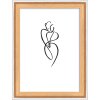 Marco de madera Walther Silueta 10x15 cm haya