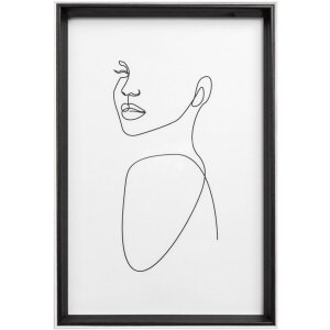 Marco de madera Walther Silhouette 20x30 cm perfil MDF...