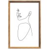 Marco de madera Walther Silueta 20x30 cm natural
