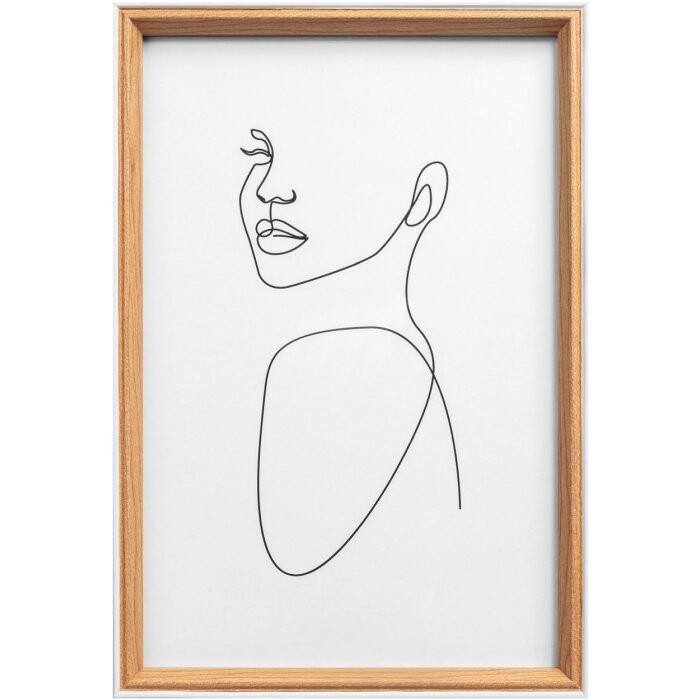 Marco de madera Walther Silueta 20x30 cm haya