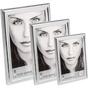 Portarretratos de metal Walther Elodie 10x15 cm a 15x20 cm plata