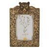 Clayre & Eef 2F1034 Marco de fotos color oro 16x4x25 cm - 10x15 cm