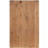 Clayre & Eef 50743 Estante de Pared Marrón Negro 40x18x71 cm