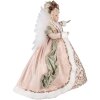 Clayre & Eef 50761 Ángel Decorativo Rosa Blanco 50x23x65 cm