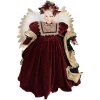 Clayre & Eef 50764 Ángel decorativo rojo 50x23x65 cm