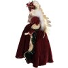 Clayre & Eef 50764 Ángel decorativo rojo 50x23x65 cm
