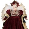 Clayre & Eef 50764 Ángel decorativo rojo 50x23x65 cm