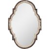 Clayre & Eef 52S300 Espejo de pared Marrón Beige 63x4x91 cm