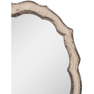 Clayre & Eef 52S303 Espejo de pared Beige,...
