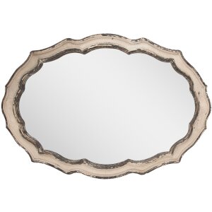 Clayre & Eef 52S303 Espejo de pared Beige, Marrón 52x3x75 cm