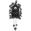 Clayre & Eef 5KL0233G Reloj de Pared Gris 36x8x86 cm - 1xAA