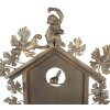 Clayre & Eef 5KL0233GO Reloj de pared Color oro 36x8x86 cm - 1xAA