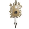 Clayre & Eef 5KL0233GO Reloj de pared Color oro 36x8x86 cm - 1xAA