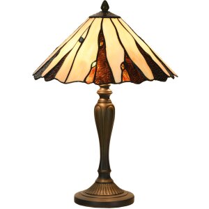 LumiLamp 5LL-6317 Lámpara de mesa Tiffany Ø...