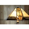 LumiLamp 5LL-6320 Lámpara de mesa Tiffany Beige 45x45x80 cm E27-máx 2x60W