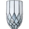 LumiLamp 5LL-6333 Aplique Tiffany Gris 18x15x27 cm E14-máx 1x25W