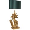Clayre & Eef Lámpara de Mesa Jirafa Verde Dorado 33x20x67 cm E27-máx 1x60W