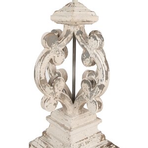 Clayre & Eef 5LMC0032 Sobremesa Gris Beige Ø 40x79 cm E27-máx 1x60W