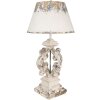 Clayre & Eef 5LMC0032 Sobremesa Gris Beige Ø 40x79 cm E27-máx 1x60W