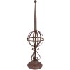 Clayre & Eef 5Y1038 Decoración de jardín rojo, marrón Ø 16x61 cm