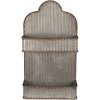 Clayre & Eef 5Y1148 Estante de Pared Gris 41x15x70 cm
