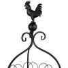 Clayre & Eef 5Y1156 Estante con cestas Negro Ø 26x72 cm