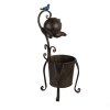 Clayre & Eef 5Y1160 Jardinera Marrón 24x22x62 cm