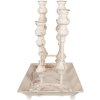 Clayre & Eef 65214 Candelero Blanco 55x26x43 cm