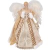 Clayre & Eef 65217 Ángel decorativo color oro 28x16x41 cm
