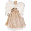 Clayre & Eef 65217 Ángel decorativo color oro 28x16x41 cm