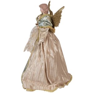 Clayre & Eef 65218 Ángel decorativo color oro...