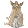 Clayre & Eef 65218 Ángel decorativo color oro 26x16x43 cm