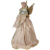 Clayre & Eef 65218 Ángel decorativo color oro 26x16x43 cm