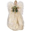 Clayre & Eef 65219 Ángel decorativo blanco 28x16x46 cm