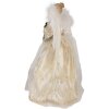 Clayre & Eef 65219 Ángel decorativo blanco 28x16x46 cm