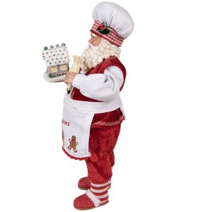 Clayre & Eef 65227 Papá Noel Rojo Estilo...