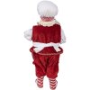 Clayre & Eef 65227 Papá Noel Rojo Estilo Campestre 16x8x28 cm