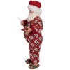 Clayre & Eef 65230 Decoración Navideña Papá Noel Rojo 16x8x28 cm